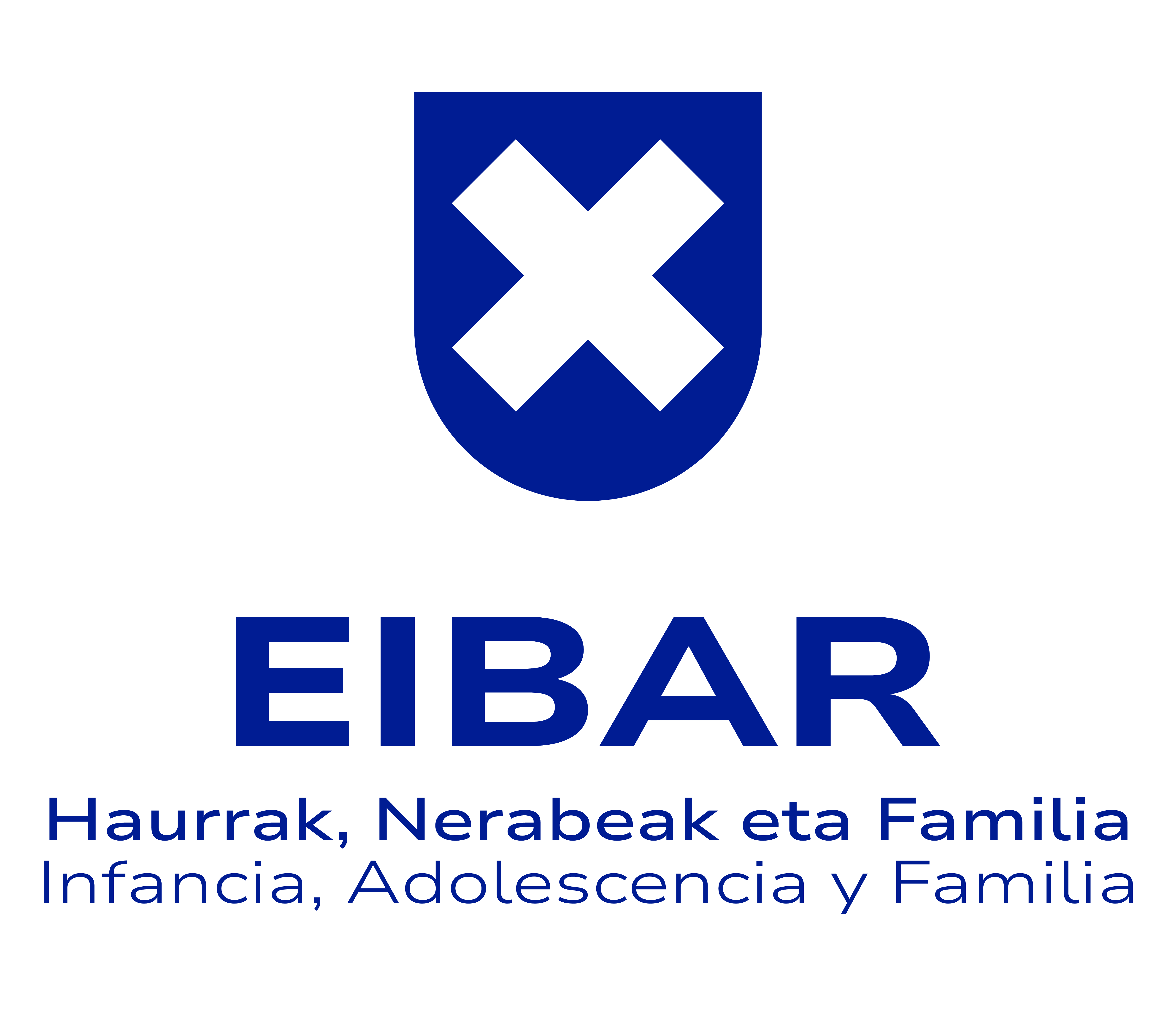 Haurrak, nerabeak eta familia bertikala urdina